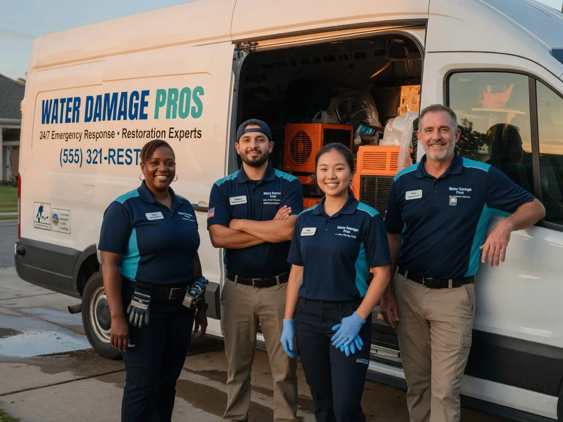 Water Damage Restoration company in Lizella, GA