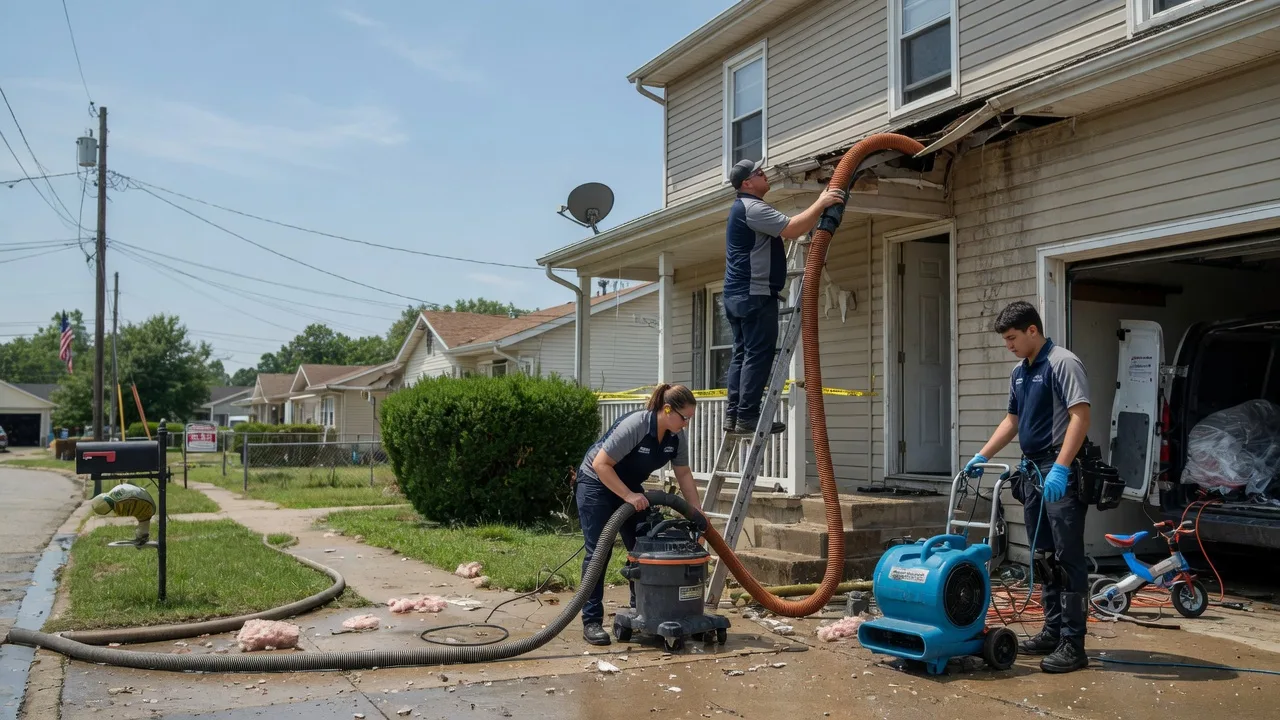 Water Damage Restoration in Lizella, GA near me